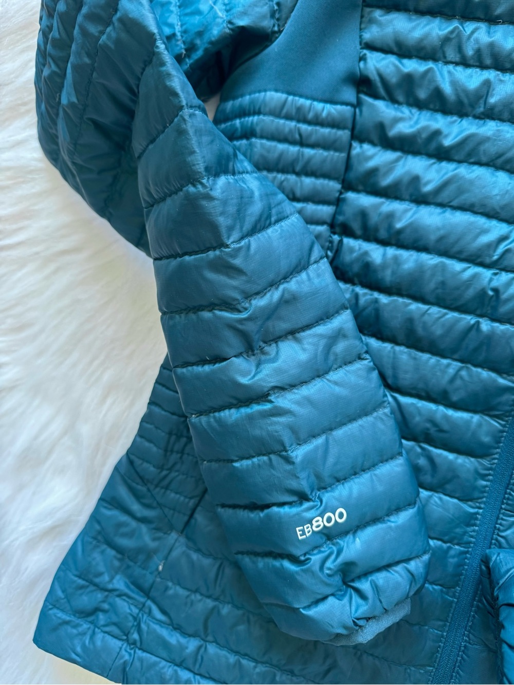 Eddie Bauer Microtherm First Ascent Down Jacket 💙💚 - Picture 5 of 6